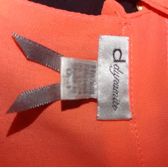 Light blouse légère saumon - Picture 4 of 4